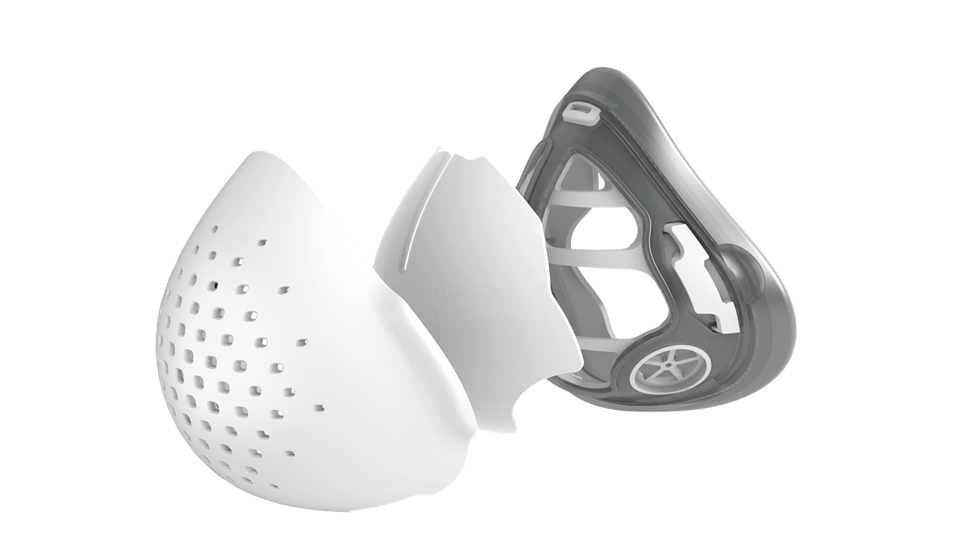 o2curvemask一款来自加拿大的超级防毒口罩